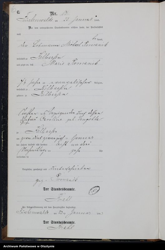 image.from.unit.number "Sterbe-Neben-Register Nr 1 - 188"