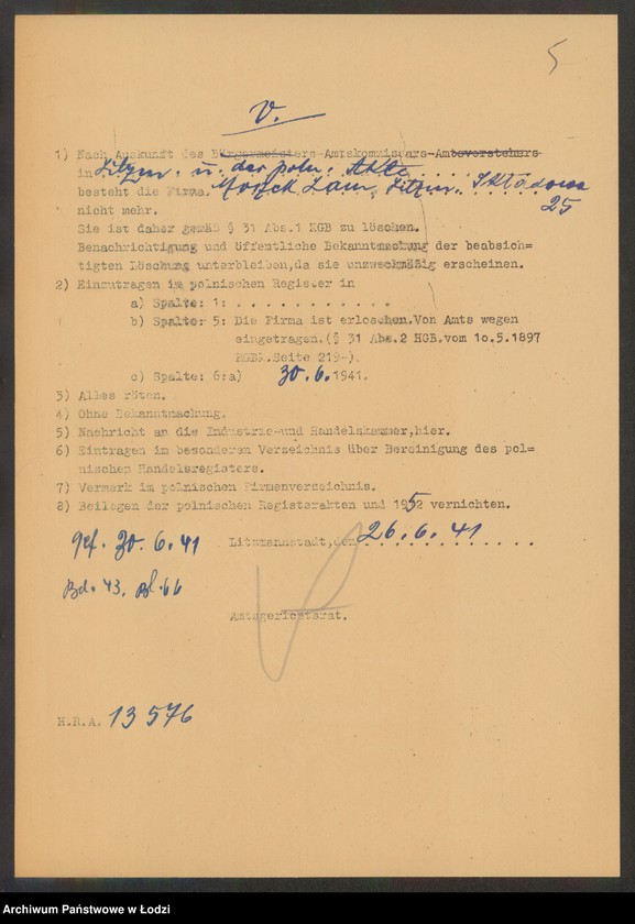 Obraz 7 z jednostki "Moszek Lam – sklep rzeźniczy"