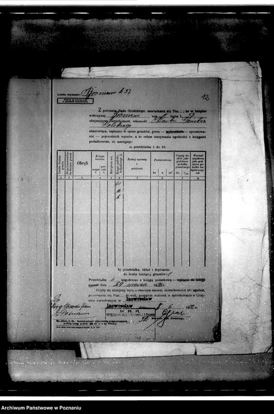 image.from.unit.number "Przewłaszczenie majątku Braniewo powiat inowrocławski"