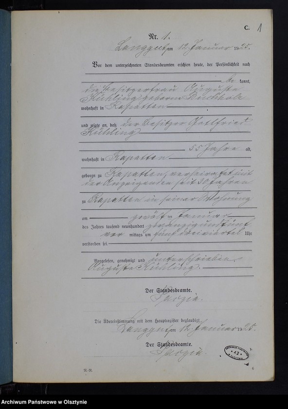 image.from.unit.number "Sterbe-Neben-Register Nr 1 - 10"