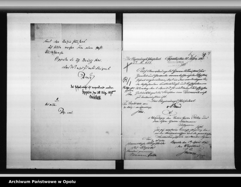 Obraz 10 z jednostki "Acta des Magistrats zu Oppeln betreffend Bismark - Feier pp."