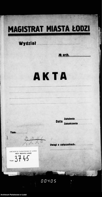 Obraz 4 z jednostki "Ob ustrojstve železnoj dorožnov vetvi k kazennomu vinnomu skladu nachodjaščemsja po Rokicinskomu Šosse"