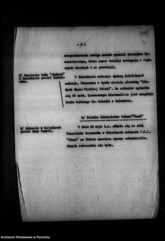 Obraz 7 z jednostki "Sprawozdania sytuacyjne tygodniowe za czas od 18 maja do 28 czerwca 1928 r."