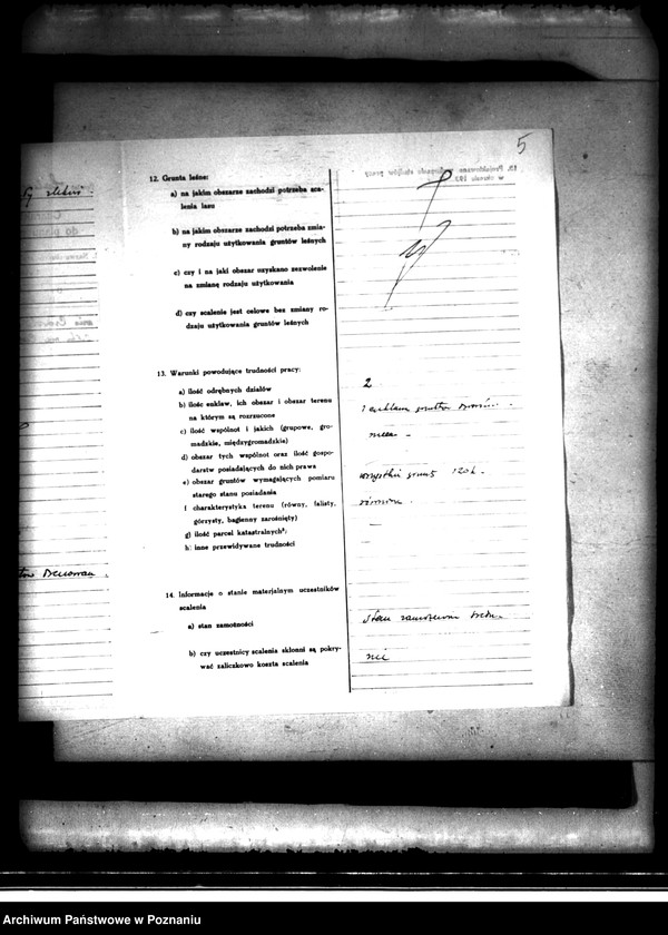 image.from.unit.number "Scalenie gruntów we wsi Czartki /gmina Zborów powiat kaliski/"