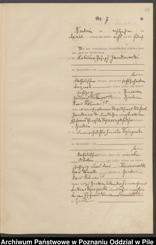 image.from.unit.number "Księga małżeństw"