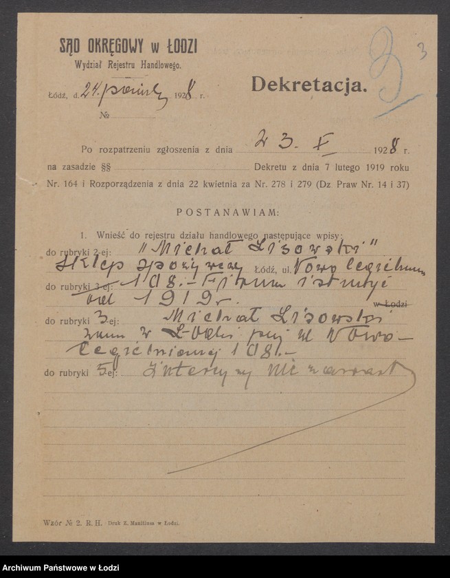 Obraz 5 z jednostki "Michał Lisowski - sklep spożywczy"