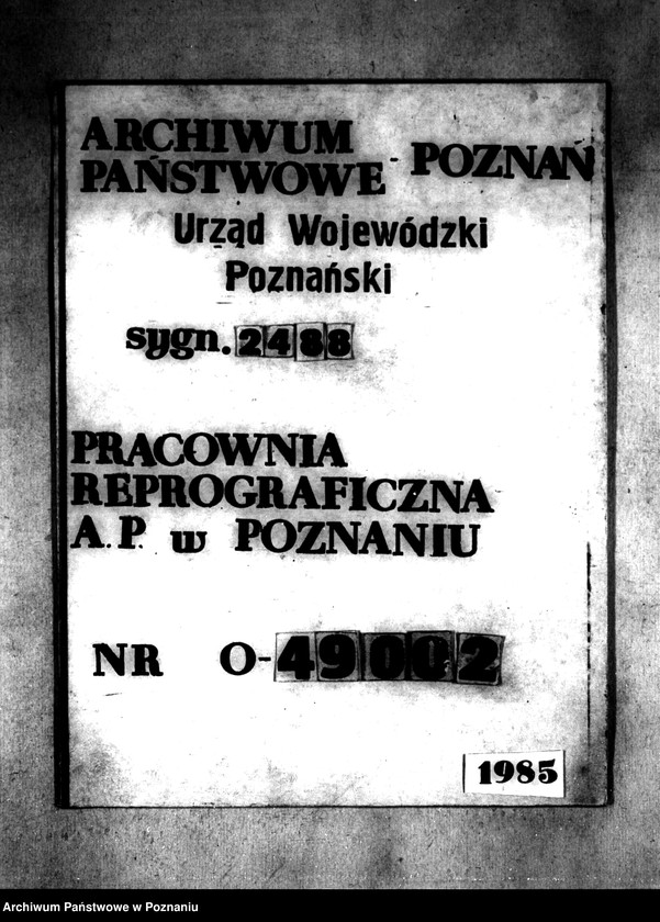Obraz 1 z jednostki "Akta techniczne dotyczące podziału wspólnego pastwiska wsi Święte powiatu konińskiego"