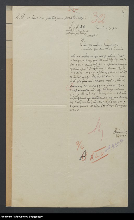 image.from.unit.number "Sprawy innych wydziałów, opracowane w Wydziale Prezydialnym. Tom II"