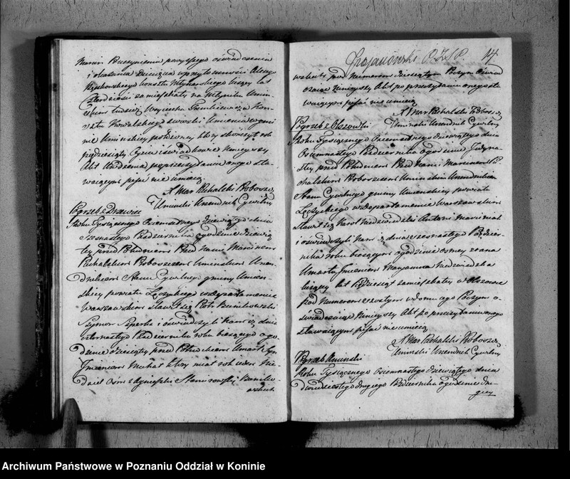 Obraz 16 z jednostki "Akta urodzonych, zaślubionych, zmarłych"