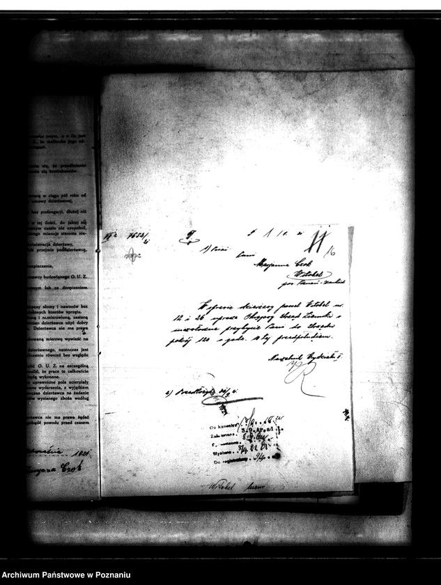 Obraz 20 z jednostki "Parcelacja majątku Witobel powiatu poznańskiego działka nr 12/26. Marianna Czok"