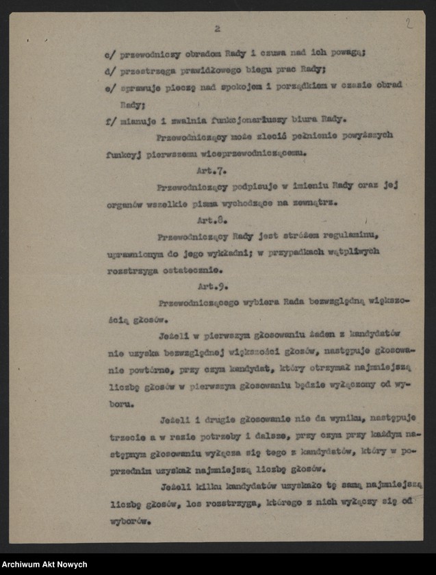 image.from.unit.number "Regulamin Rady Narodowej Rzeczypospolitej Polskiej na emigracji. Zmiany w regulaminie proponowane przez prezydenta W. Raczkiewicza"