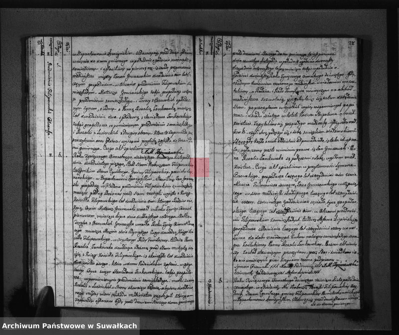 image.from.unit.number "Akta Zaślubionych Gminy Filipowskiey od 1go Maja 1810 Ru aż do ostatnich dni Grudnia 1811 r."