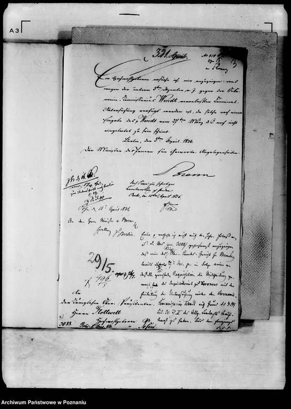 Obraz 7 z jednostki "Akta in Denuntiationssachen wider den Oekonomiekommissarius Wendt zu Wągrowiec."