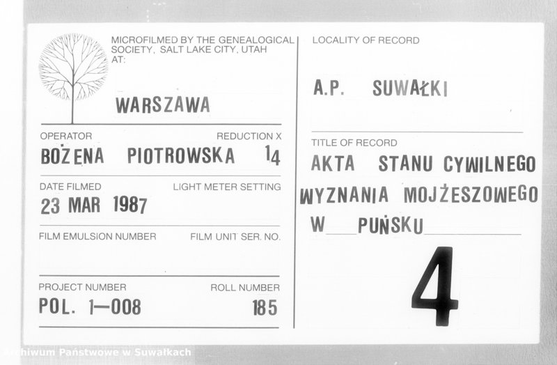 image.from.unit.number "Dowody Akt Ślubnych Okręgu Bożniczego Puńsk z r. 1866"