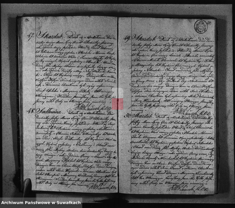 image.from.unit.number "Księga Duplikat z Roku 1841 Parafij Bakałarzewskiey przeznaczona do Archiwum Hipotecznego"