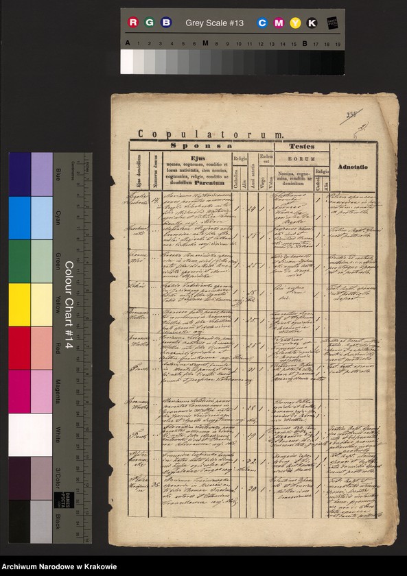 Obraz 8 z jednostki "[Księga małżeństw]"