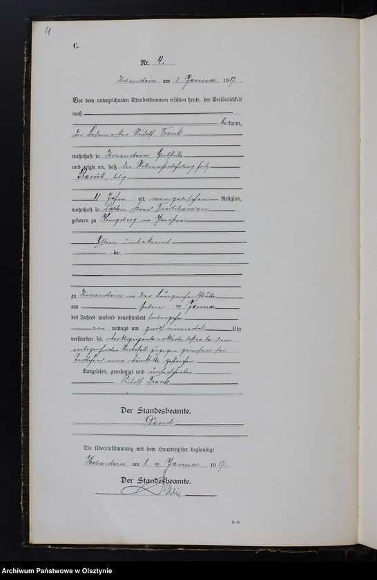 image.from.unit.number "Sterbe-Neben-Register Nr 1 - 143"