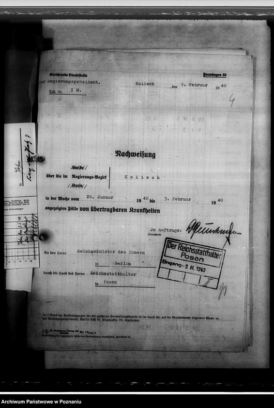 Obraz 8 z jednostki "Nachweisungen von übertragbaren Krankheiten"