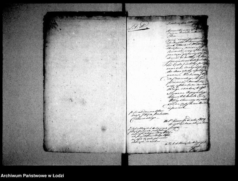 Obraz 20 z jednostki "Akta tyczące się stanu kościoła katolickiego i innych budowli"