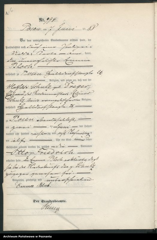 Obraz 9 z jednostki "Księga urodzeń t. III"