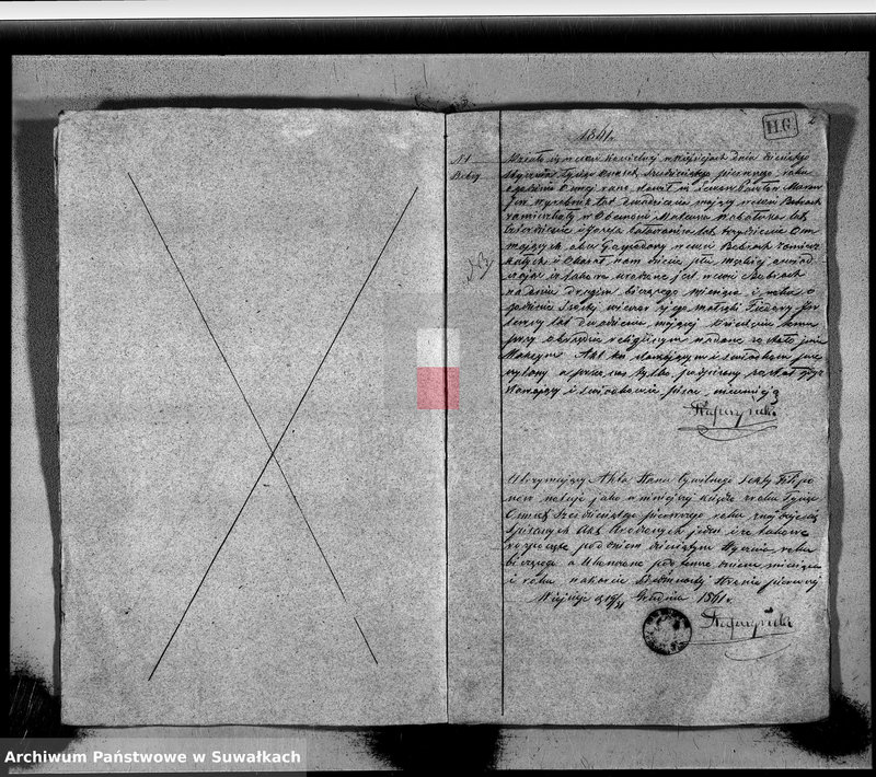 image.from.unit "Duplikat Akt Urzędnika Stanu Cywilnego Sekty Filiponów Gminy Wiejsieje Szławaty i Łosewicze i Prepanty z r. 1861"