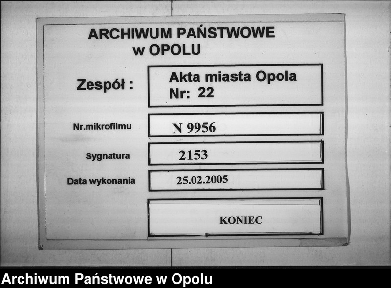 Obraz 9 z jednostki "Acta des Magistrats zu Oppeln betreffend Beschränkung des Verkaufes von Brandwein auf den Baustellen Vol. I"