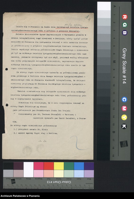 Obraz 3 z jednostki "[Rokowania polsko-niemieckie w sprawach ubezpieczeń społecznych]"