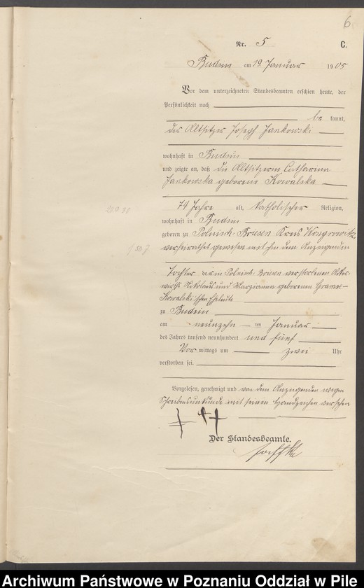 image.from.unit.number "Księga zgonów"