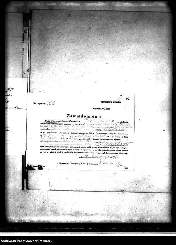 Obraz 12 z jednostki "Scalenie gruntów we wsi Sierzchów powiatu kaliskiego"