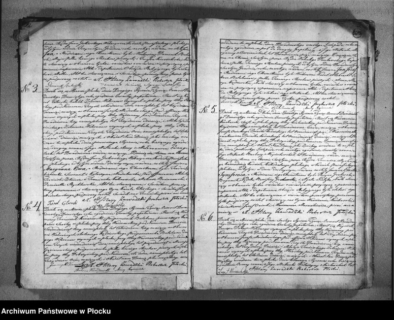 Obraz 4 z jednostki "Akta urodzeń, małżeństw i zgonów"