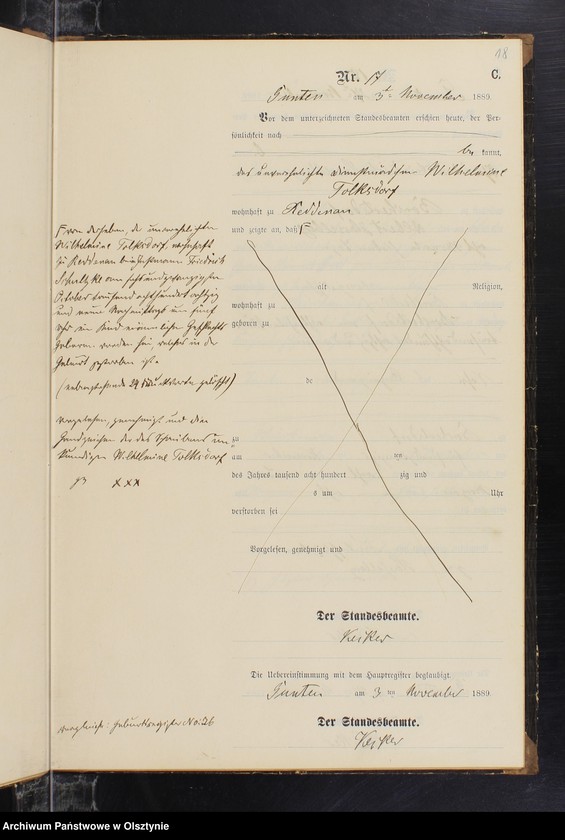 image.from.unit.number "Sterbe-Neben-Register Nr 1 - 23"