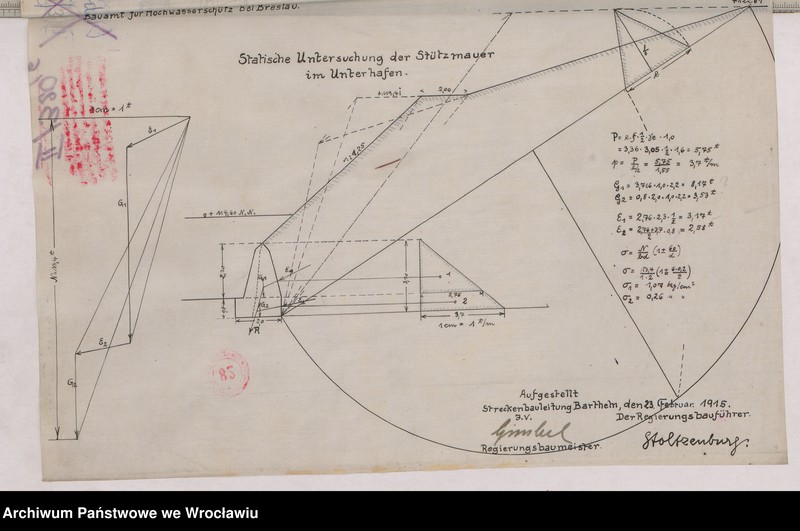 image.from.unit.number "Kostenanschlag für den verbesserten Ausbau der Vorhäen der Schleppzugschleuse Bartheln"