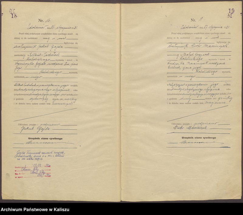 image.from.unit.number "Księga aktów urodzenia (pierwopis)"