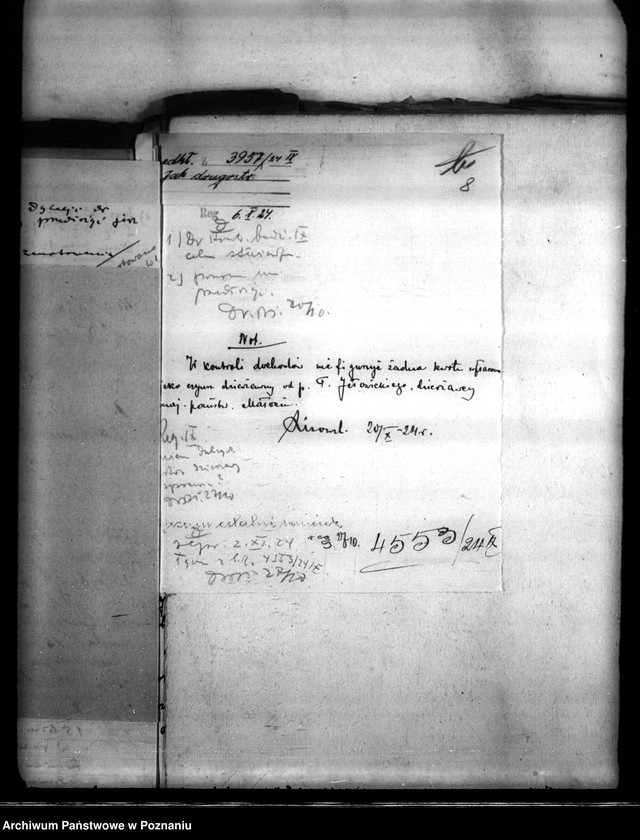 Obraz 13 z jednostki "Administracja majątku Małocin powiatu wyrzyskiego spłata czynszów dzierżawnych"