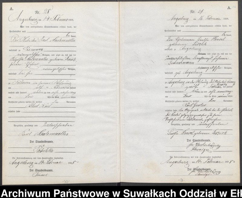 image.from.unit.number "Geburts-Neben-Register des Preussischen Standes-Amtes Angerburg Kreis Angerburg"