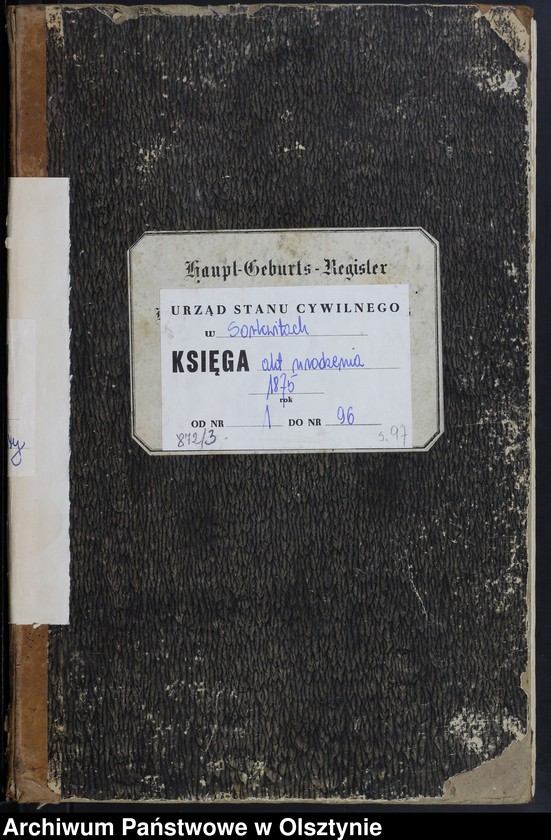 image.from.unit.number "Haupt-Geburts-Register Nr 1 - 98"
