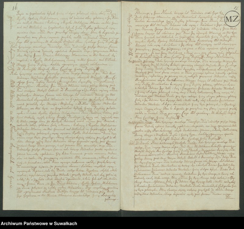 image.from.unit.number "Akta małżeństwa gminy puńskiey od 1-go maja 1809"