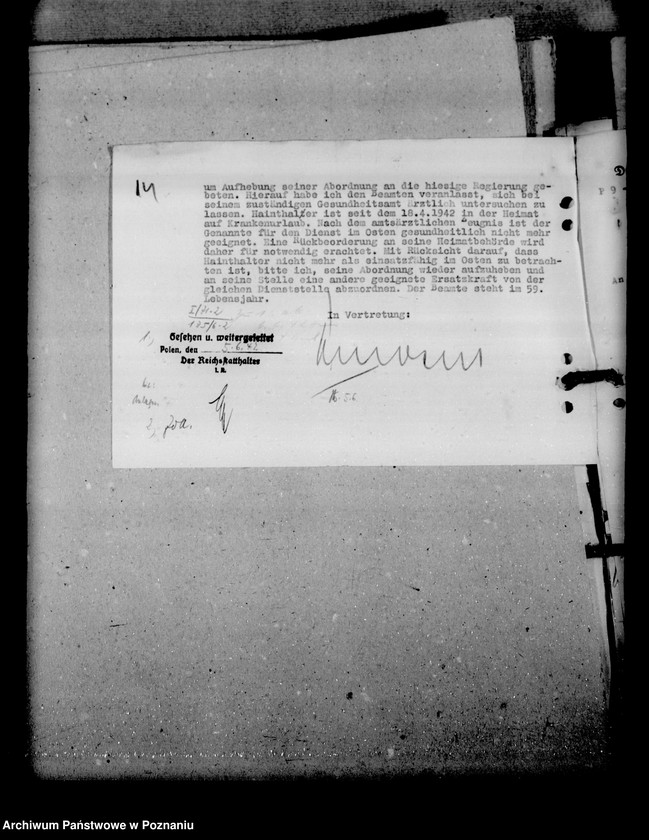 Obraz 19 z jednostki "Ernennung der Beamten"