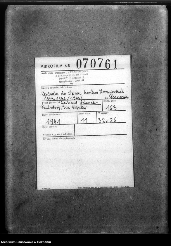 Obraz 2 z jednostki "Gerhard Lelonek - Panlsdorf (na Śląsku)"