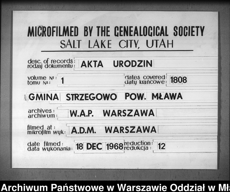 image.from.team "Akta stanu cywilnego gminy Strzegowo"