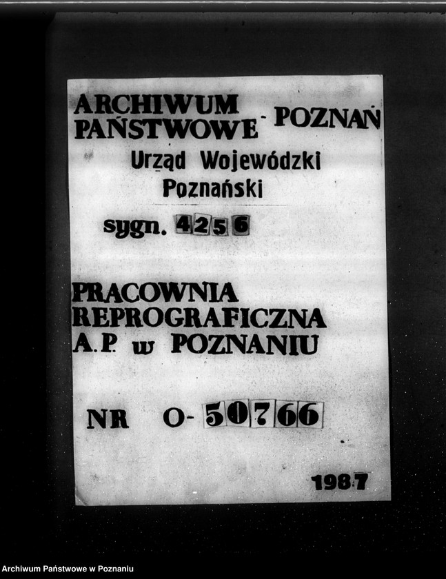 Obraz 1 z jednostki "Zatwierdzenie zakładu przemysłowego /rozbudowa fabryki konserw/ St. Fenrycha w Pudliszkach pow. gostyński"
