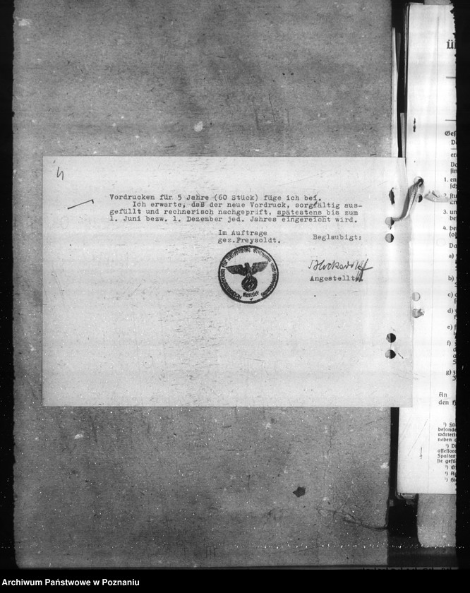 Obraz 8 z jednostki "Statistische Angaben der Oberschulen"