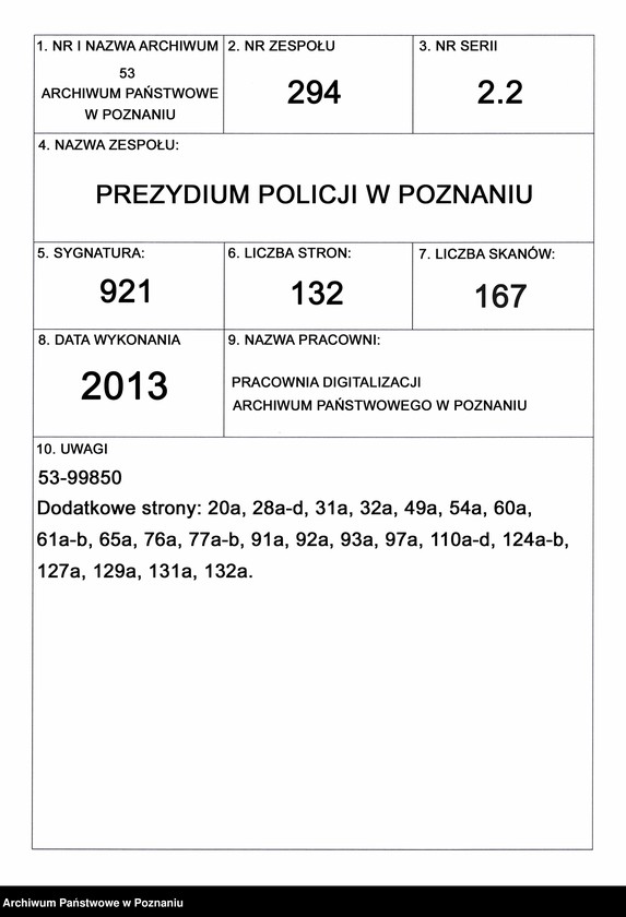 Obraz 1 z jednostki "A. betr. Michael von Michałowski aus Słupy, Kreis Schubin"