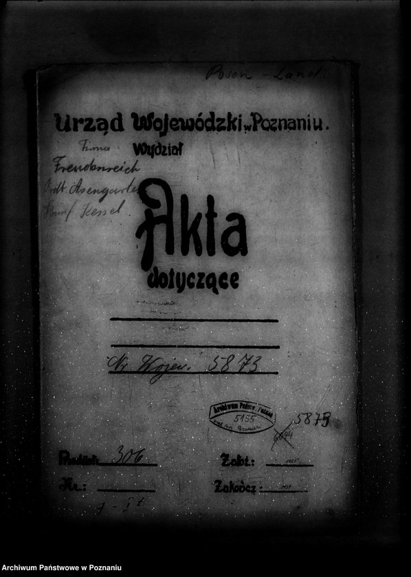 Obraz 4 z jednostki "Młyn parowy i majątek ziemski w Plewiskach powiat poznański nr woj. 5873"