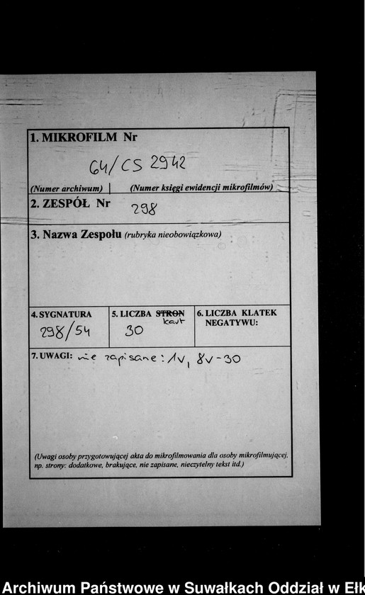 image.from.unit.number "Sterbe-Neben-Register des Preussischen Standes-Amtes Kehlen Kreis Angerburg"