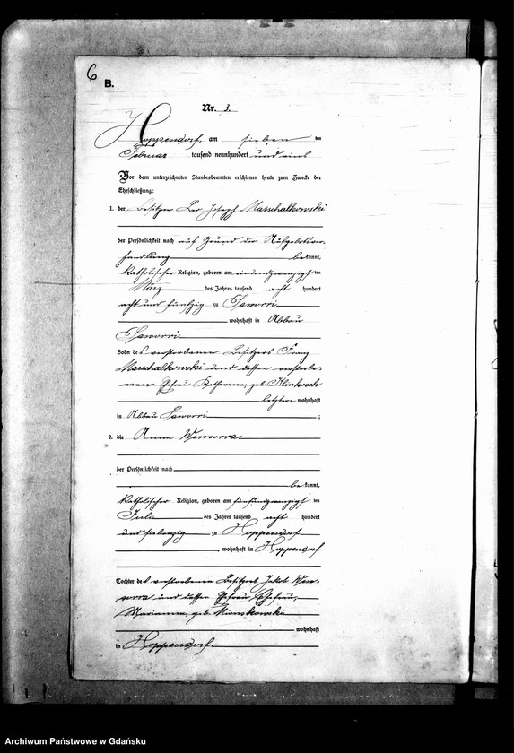 image.from.unit.number "Księga małżeństw"