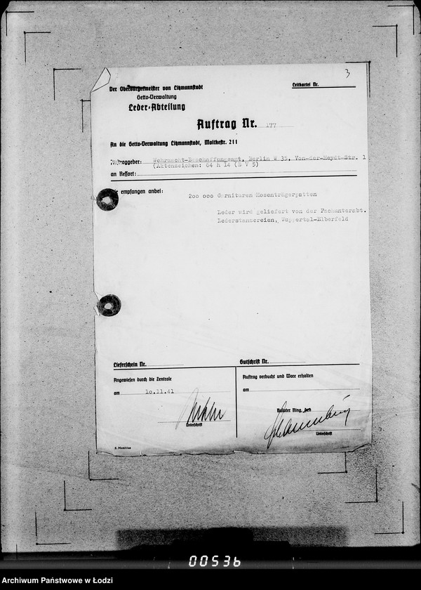 Obraz 7 z jednostki "Hosenträge-Palten [Zamówienia, rachunki, kalkulacje]"