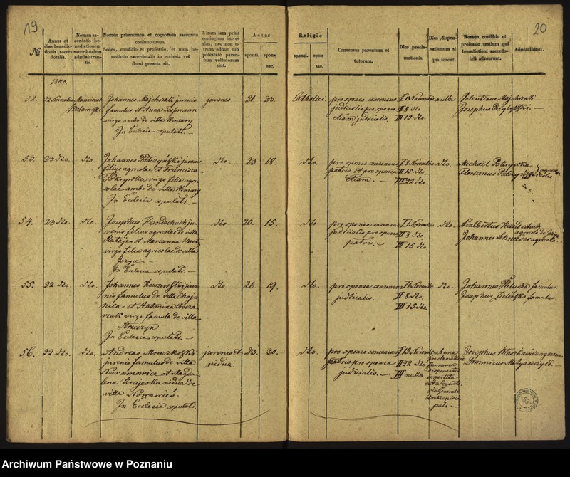Obraz 13 z jednostki "Księga małżeństw"