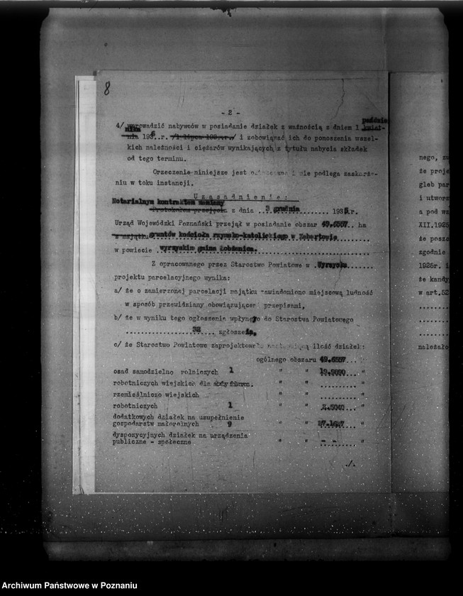 Obraz 14 z jednostki "Operat szacunkowy majątku Zebertowo powiatu wyrzyskiego"