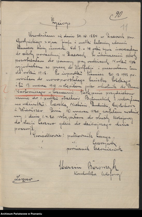 Obraz 19 z jednostki "Wnioski o odznaczenia krzyżem zasługi."
